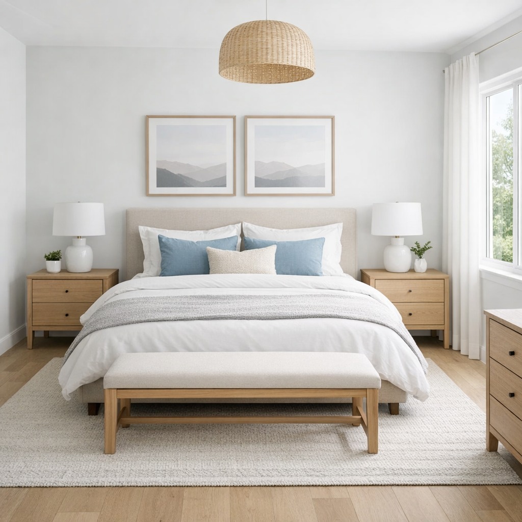 Fresh bedroom