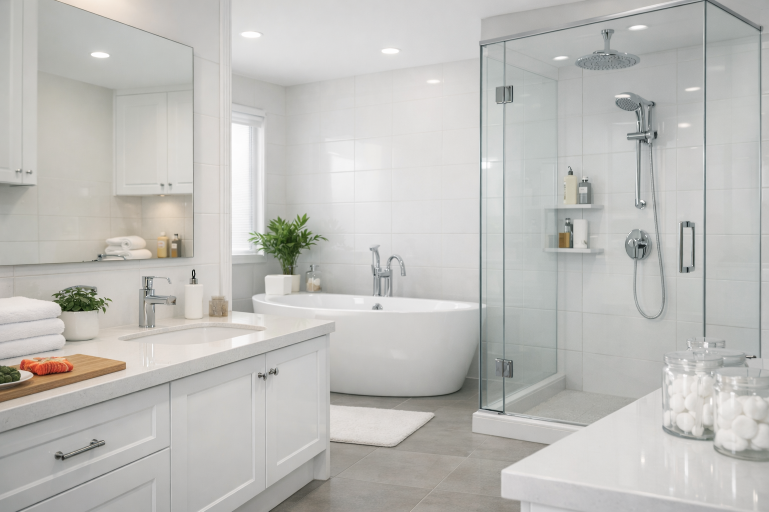 Sparkling bathroom